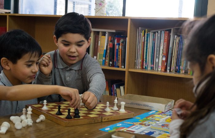 Biblioteca CRA del Colegio Polivalente Inglés