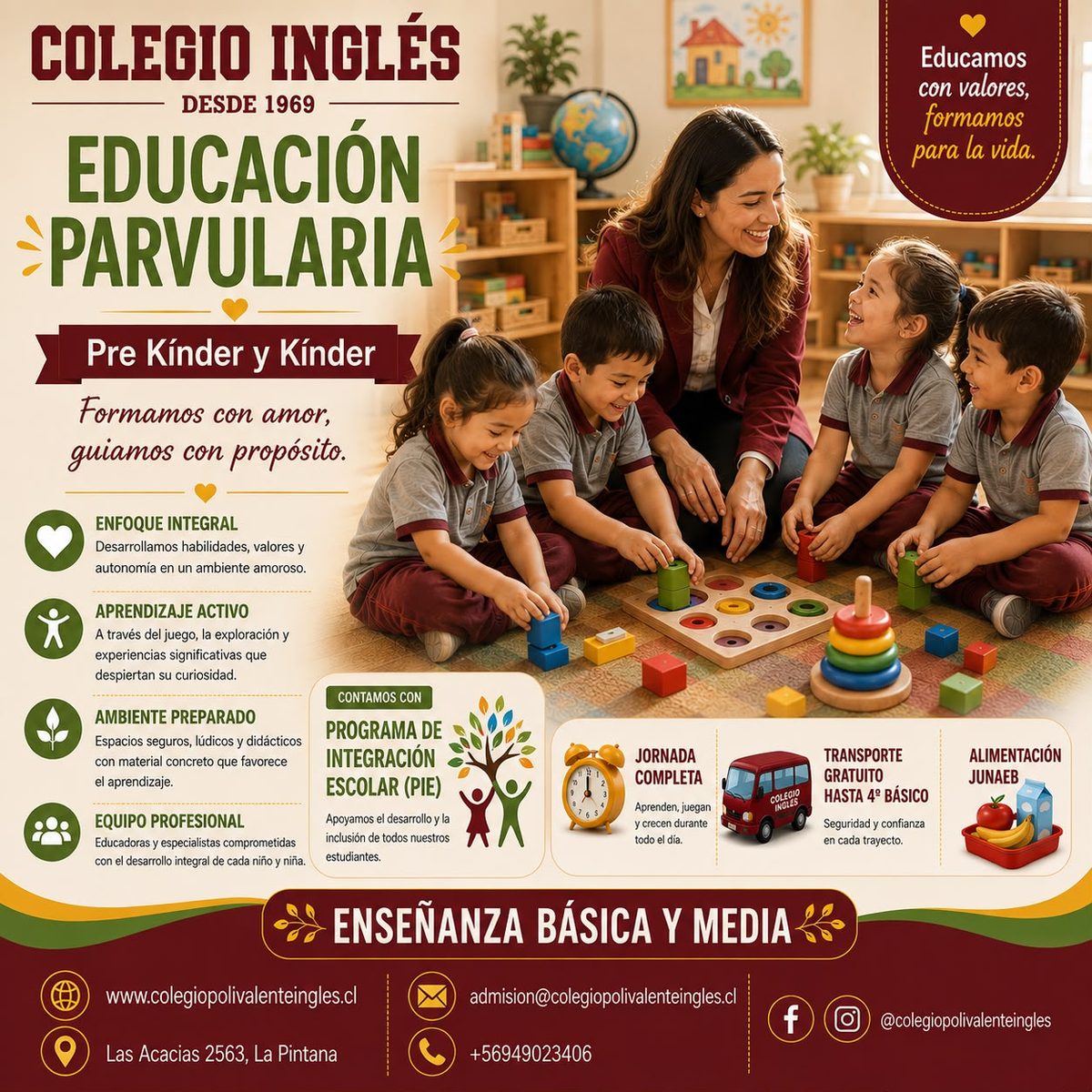 Invitamos a postular al año escolar 2027