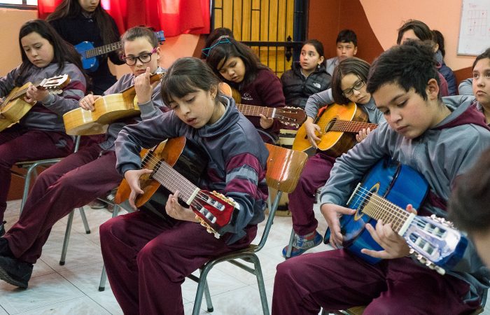 Taller de Música coral en el colegio