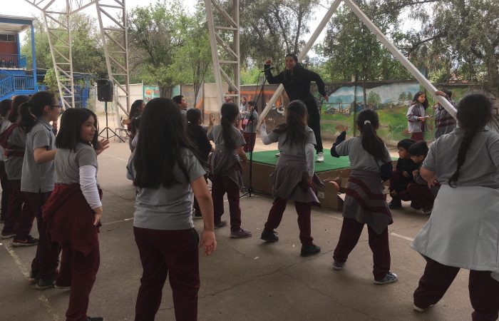 Taller de Gimnasia artística en el colegio